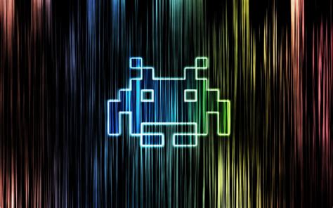 HD wallpaper: Space Invaders Colorful HD, video games | Wallpaper Flare