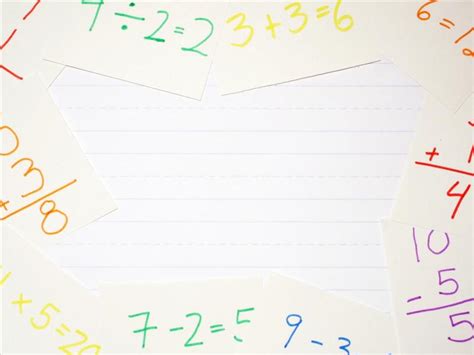 Numbers Math Backgrounds for Powerpoint Templates - PPT Backgrounds