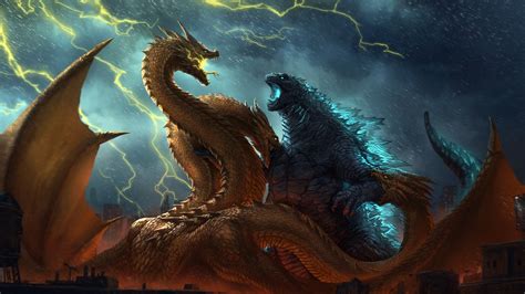 1920x1080 Godzilla vs King Ghidorah King of the Monsters 1080P Laptop ...