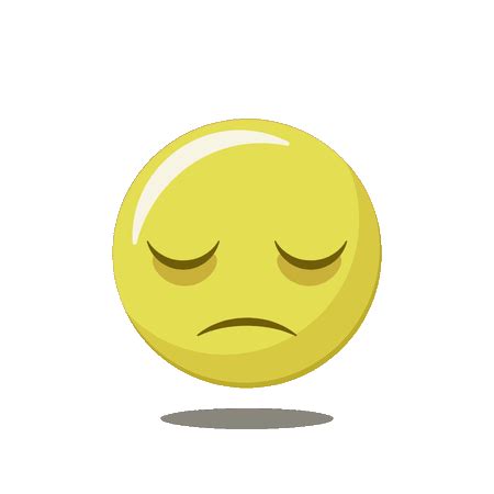 Sad Emoji Animated Icon - Clip Art Library