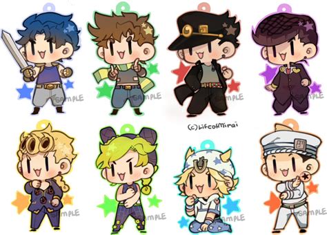 JJBA CHARM SET by DoritoMeatbag on DeviantArt