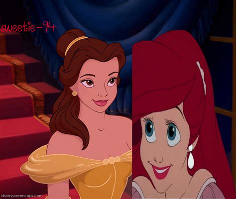 Ariel & Belle - disney crossover Photo (31200287) - Fanpop