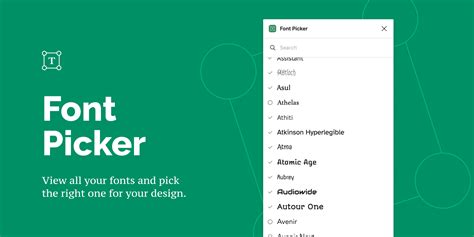 Font Picker | Figma