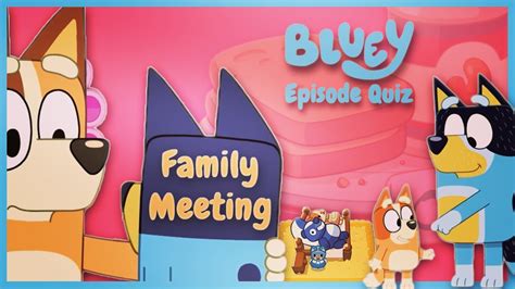 Bluey Season 3 - FAMILY MEETING ⚖️ - Episode Quiz - Who's been baking ...