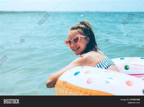 Tween Girl Relaxing On Image & Photo (Free Trial) | Bigstock