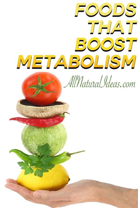 Metabolism Boosting Foods for Weight Loss | All Natural Ideas