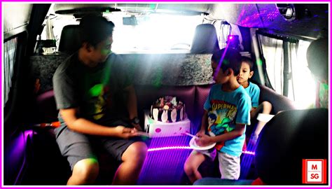 Party Bus for Kids Birthday – Maxi CAB Booking Singapore