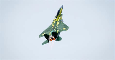 Most advanced F-15 variant takes to the air for the first time