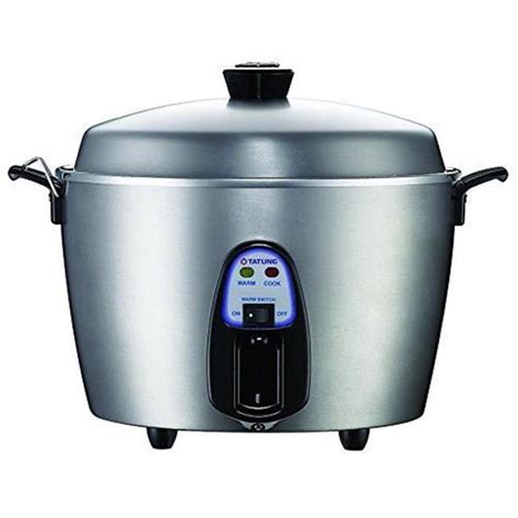 Tatung TAC-11KN(UL) 11 Cup Multi-Functional Stainless Steel Rice Cooker, Silver Gray - Walmart ...