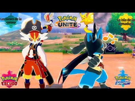 Pokémon Unite new Lucario and Cinderace skins [Pokemon Sword & Shield ...