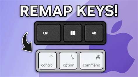 How to Remap Windows Keyboard Modifier Keys in MacOS! Easy Tutorial ...