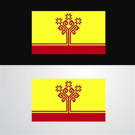 Chuvashia Flag banner design 14319245 Vector Art at Vecteezy