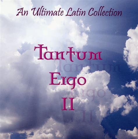 TANTUM ERGO 2: ULTIMATE LATIN COLLECTION, Catholic CD, Christian CD ...