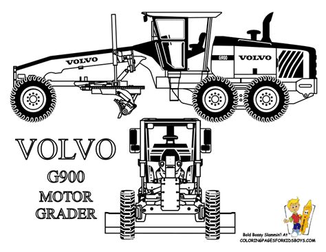 Printable Construction machines | Construction Coloring Pages For Kids | Free| Constructio ...