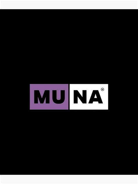 "Muna Merch Sad Soft Pop Songs Logo Shirt" Poster for Sale by ...