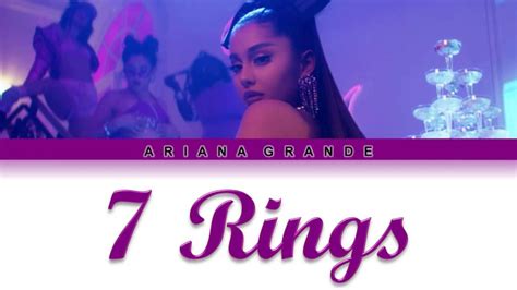 7 Rings Lyrics - Ariana Grande - Lyrics | Katalay.net