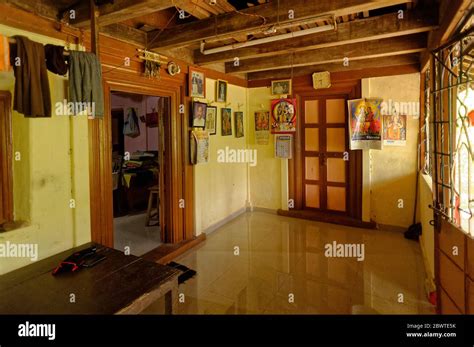 Village house interior Stock Photo - Alamy