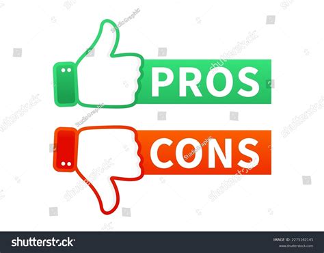 Pros And Cons Icons