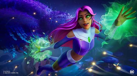 Starfire Fortnite skin concept goes viral ahead of Season 4