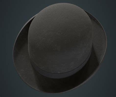 ArtStation - Bowler Hat 1B | Game Assets