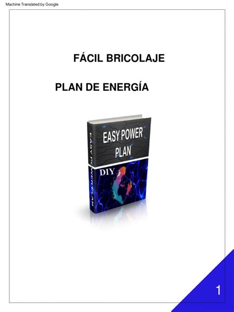 Easy DIY Power Plan | PDF | Energía solar | Célula solar