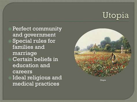 PPT - Utopian Society PowerPoint Presentation, free download - ID:5470634