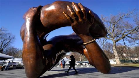 Why is new Martin Luther King Jr monument in Boston labelled obscene