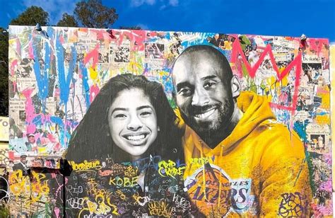 The Huge Kobe Bryant Mural By Mr. Brainwash Is Back Up On La Brea