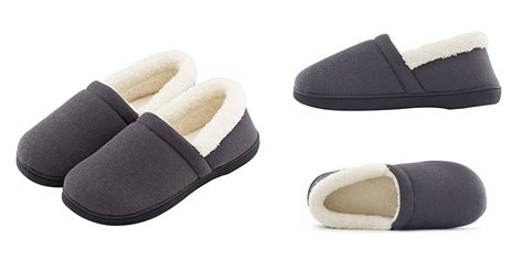 HomeTop Memory Foam House Slippers are just $14 (Reg. $30)