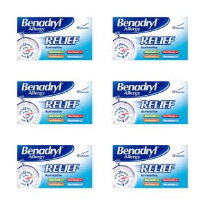 Buy Benadryl Allergy Relief Capsules | Chemist Direct