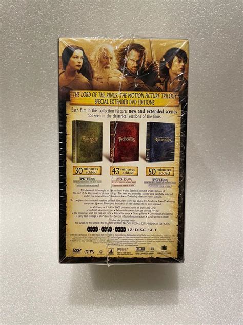 Lord of the Rings Special Extended DVD Box Set, Hobbies & Toys, Music ...