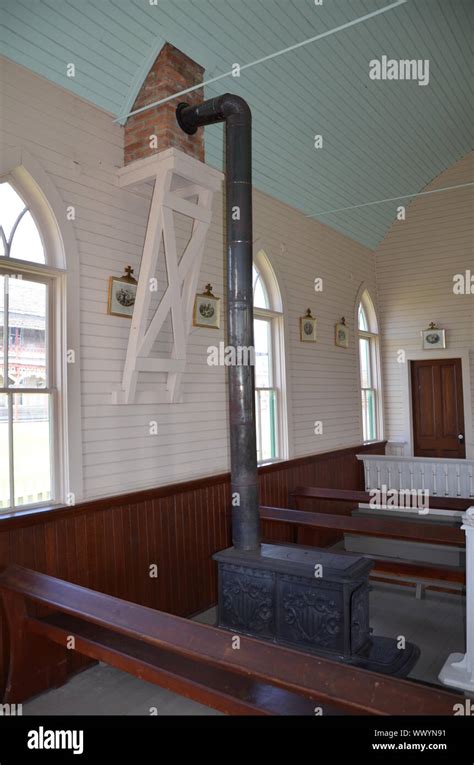 Old school house interior Stock Photo - Alamy