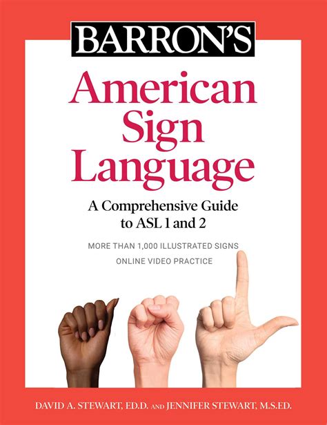 Barron's American Sign Language | Book by David A. Stewart, Jennifer Stewart | Official ...