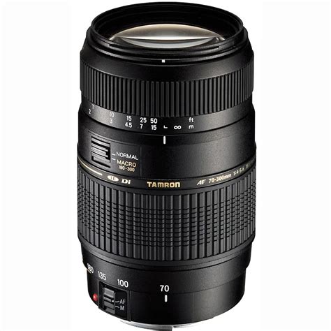 Tamron 70-300mm f/4-5.6 Di LD Macro Zoom Telephoto Autofocus Lens with Built in Motor (Nikon F ...