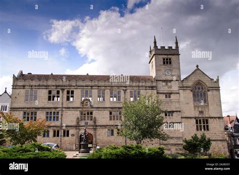 Shrewsbury Library, previously the home of Shrewsbury School from 1550 ...