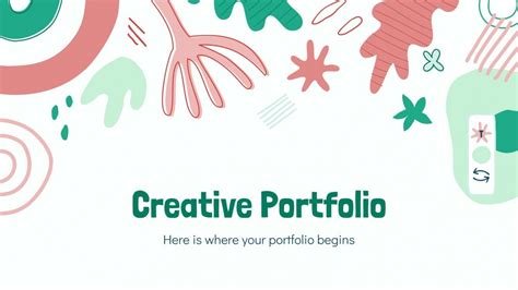 Creative Portfolio Google Slides Theme and PowerPoint Template