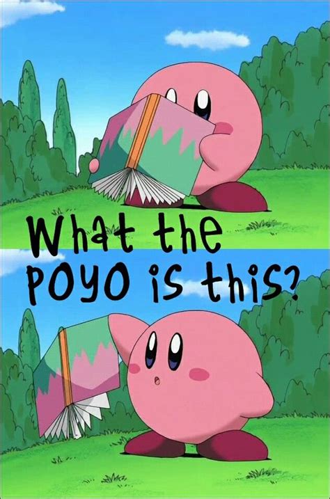 What the poyo is this?! | Kirby memes, Kirby character, Kirby games