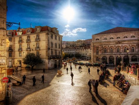 Downtown, Lisbon | I had fun working on this photo as it gav… | Flickr