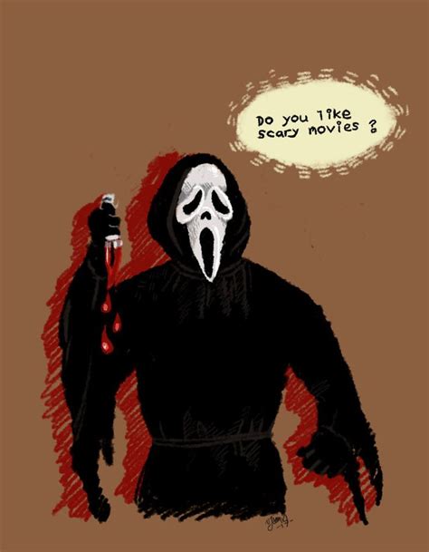 ghostface by pixieward.deviantart.com on @DeviantArt | Horror movies funny, Horror movie icons ...