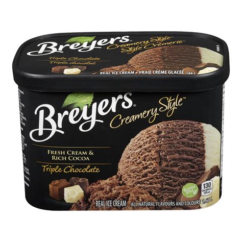 Breyers Breyer's Creamery Style Triple Chocolate Ice Cream | Walmart Canada