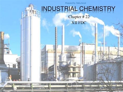 Industrial Chemistry