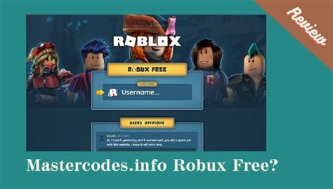 Mastercodes.info Robux free (Updates 2024)