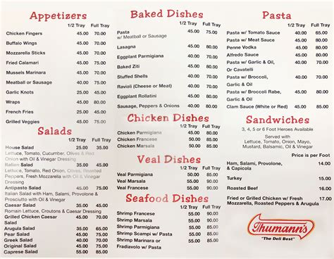 Menu : Original Pizza