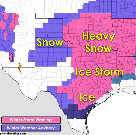 Another Significant Texas Winter Storm Ramps Up This Evening with Snow & Ice