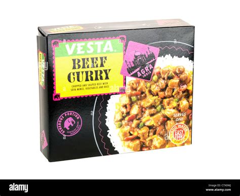 Vesta Beef Curry Stock Photo - Alamy