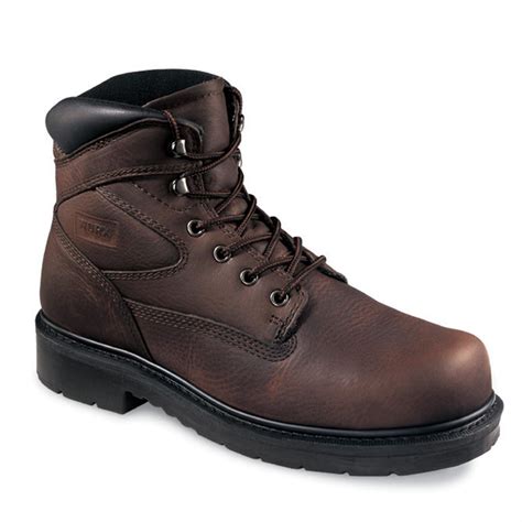 Men's WORX® by Red Wing® Shoes 5525 6" Steel Toe EH Boots, Brown ...