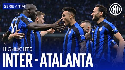 INTER 3-2 ATALANTA | HIGHLIGHTS | SERIE A 22/23 ⚫🔵🇬🇧 - YouTube