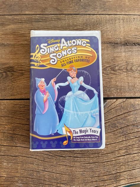 Vintage Disney Sing Along Songs VHS Movie the Magic - Etsy Finland