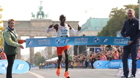 Eliud Kipchoge breaks own world record in Berlin Marathon victory