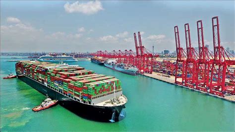 Le terminal géré par la Chine contribue de manière significative à ce que le port de Colombo ...